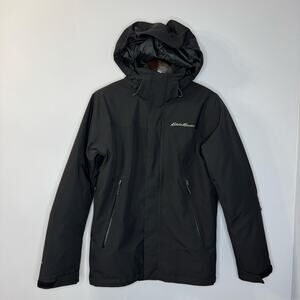 Eddie Bauer WeatherEdge 3-in-1 Puffer Jacket Down Fill Black Men's S